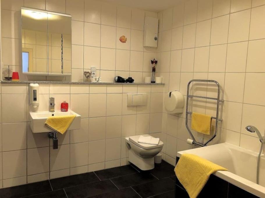 Ferienhaus Schwanennest Zell Exterior foto